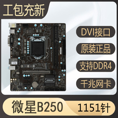 微星b250m-nano b250m-F b250m-icafe b150  h110 z170  z270主板