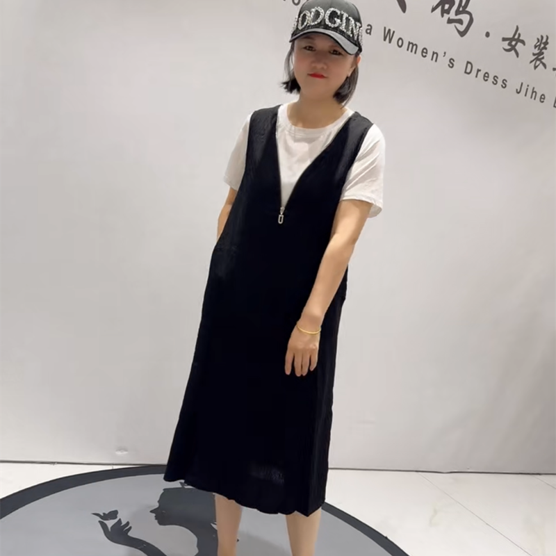 女权贵族夏季薄款大码显瘦连衣裙