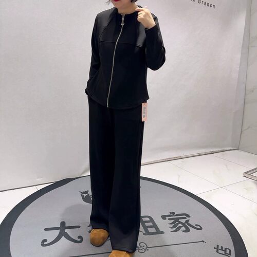 芮娜依莲秋冬新款大码加绒两件套