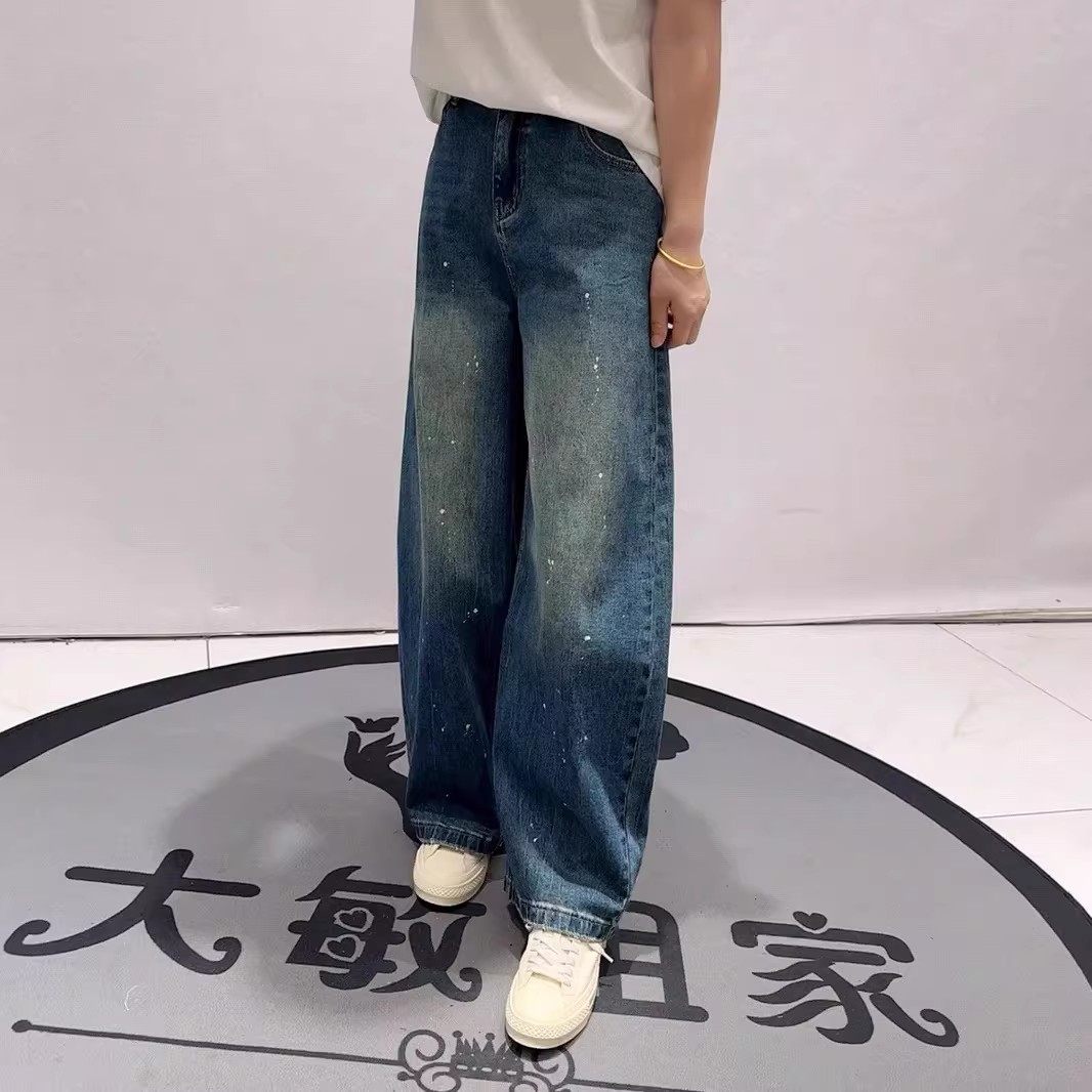 豪雅依绣9915春季新款欧货牛仔裤加大码女装胖妹妹百搭显瘦弯刀裤,女装/女士精品,常规大码外套,淘宝优惠券,粉丝福利购,淘宝优惠卷