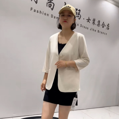 女权贵族初秋新款大码百搭开衫女