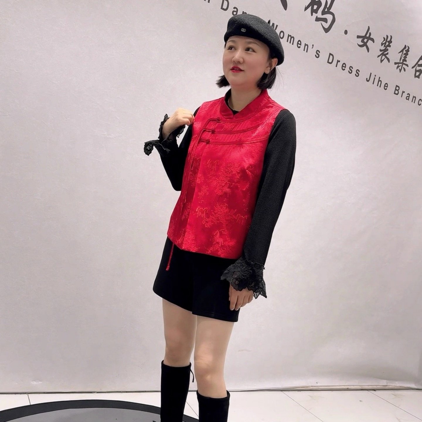 女权贵族1606年货新款欧货国风马夹加大码女装胖妹妹新中式马甲女,女装/女士精品,常规大码外套,淘宝优惠券,粉丝福利购,淘宝优惠卷