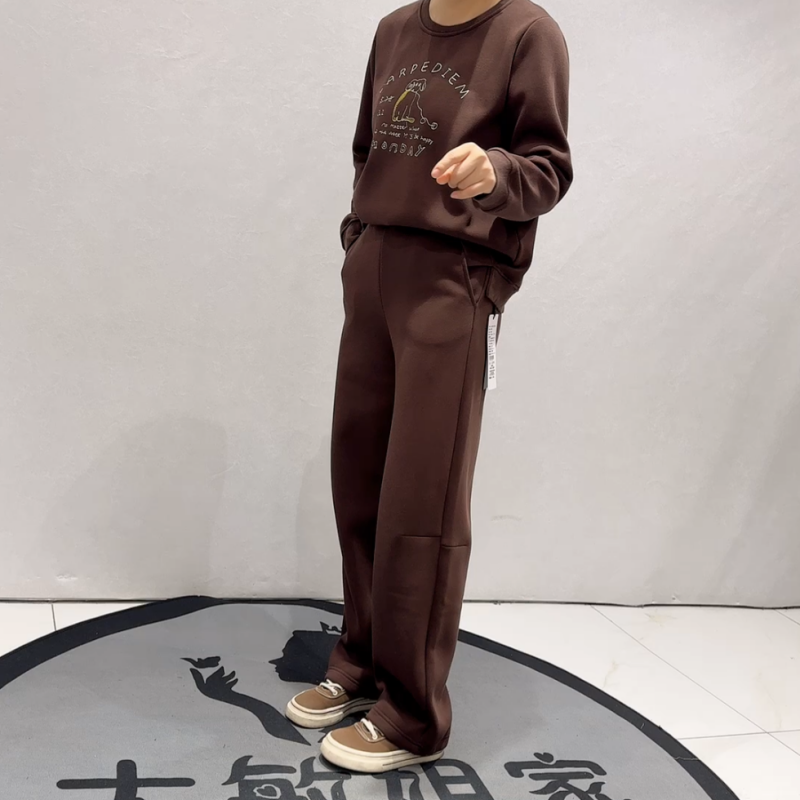 针丝缘子汇5096冬季新款欧货加绒卫裤加大女装胖妹妹减龄显瘦女裤,女装/女士精品,常规大码外套,淘宝优惠券,粉丝福利购,淘宝优惠卷