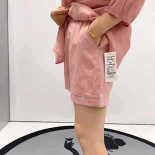 新款 加大码 女权贵族3131夏季 棉麻短裤 女装 胖妹妹减龄显瘦百搭女裤