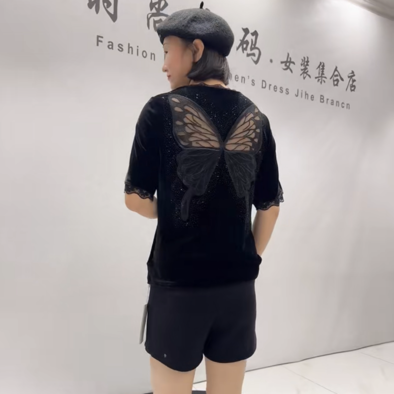 女权贵族冬季新款大码气质打底衫