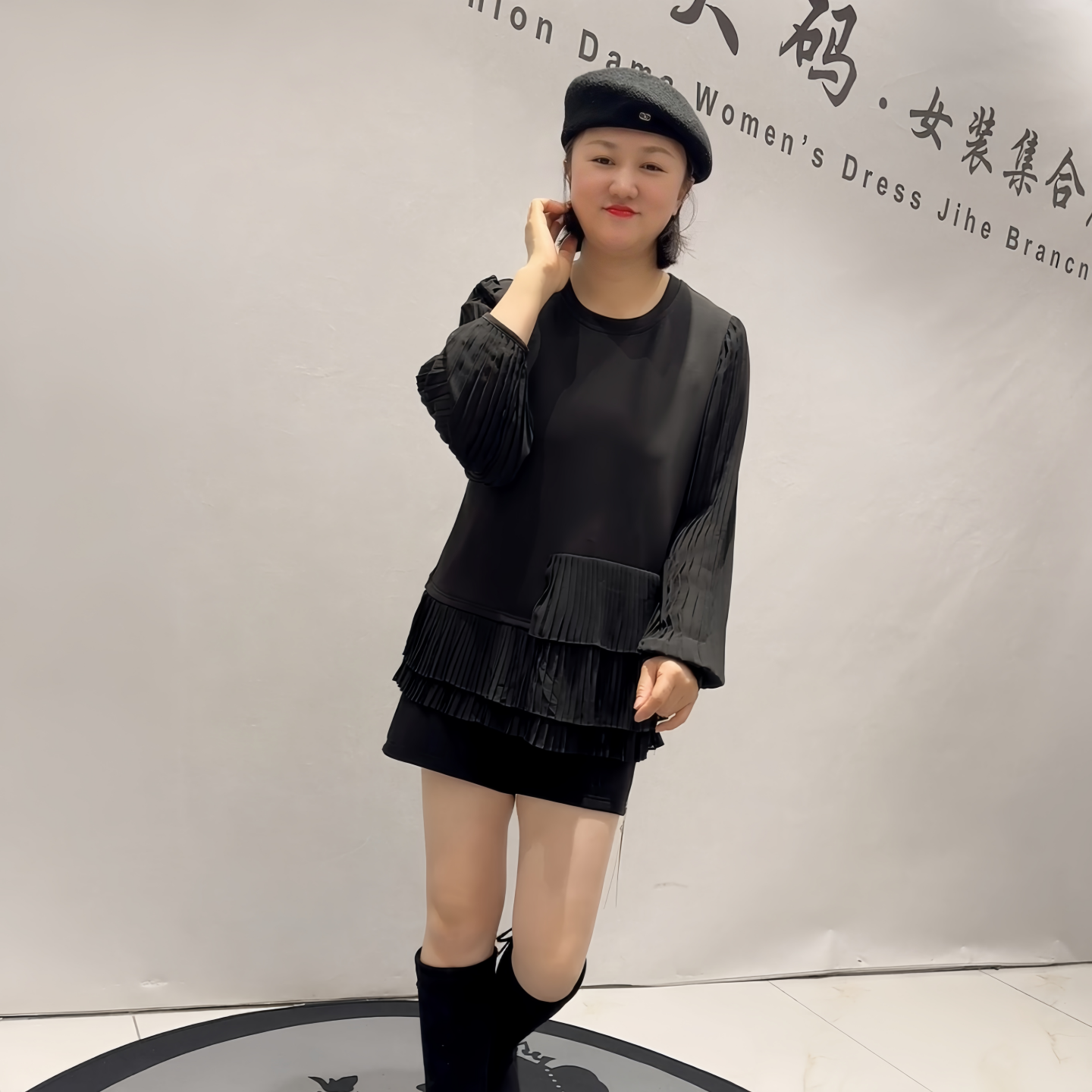 女权贵族年货新款大码气质衫上衣