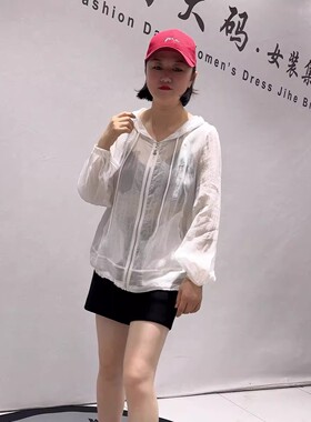 2048芮娜依莲蓝鲸之吻春季新款欧货苎麻开衫加大码女装胖妹妹上衣