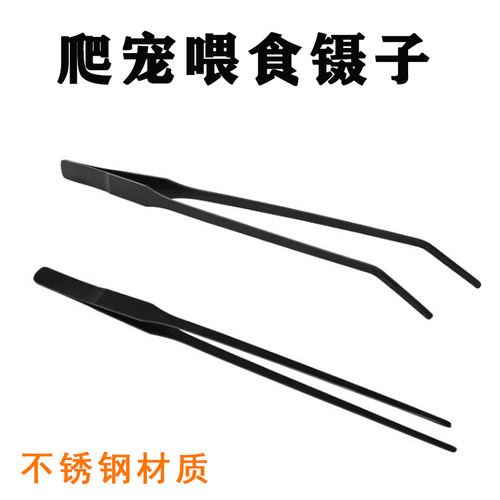 爬宠爬虫镊子喂食器专用清理粪便