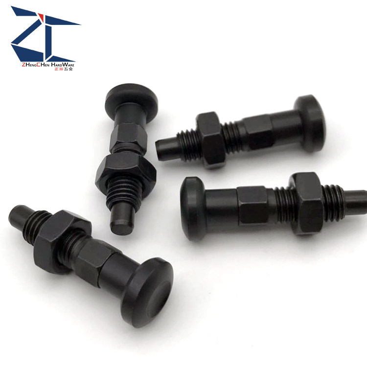 旋钮柱塞碳钢发黑正辰五金