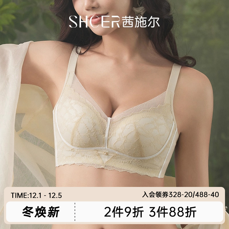 茜施尔小胸聚拢性感调整型内衣