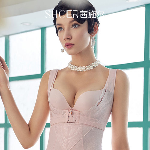 茜施尔聚拢防下垂美背美体内衣