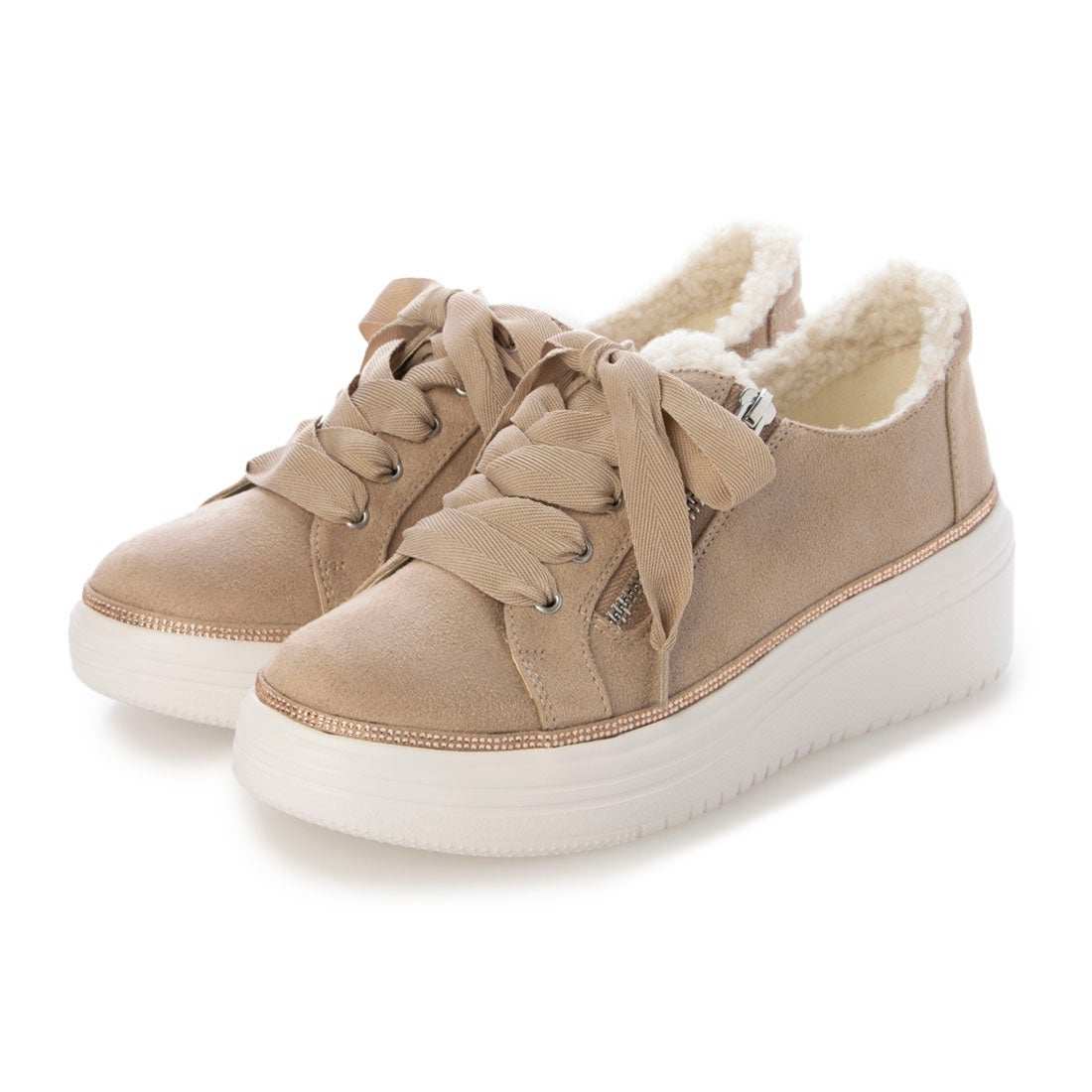 unR e e f羊毛绒保暖平底鞋女系带休闲百搭厚底板鞋休闲鞋女,女鞋,时尚雪地靴,淘宝优惠券,粉丝福利购,淘宝优惠卷