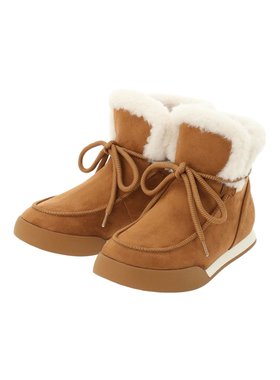 仅3对！SM2新款2025一体雪地靴冬季保暖加绒单鞋毛毛乐福鞋小皮鞋