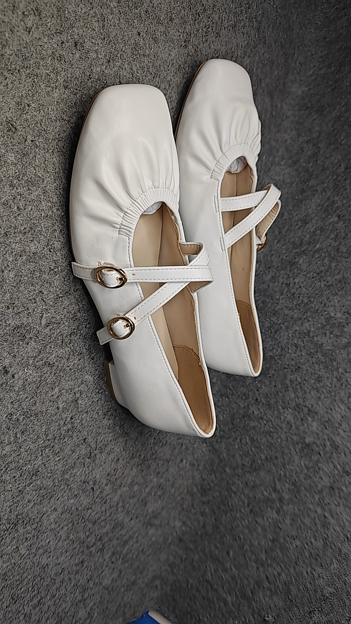 外贸出口日本女鞋2025新款时尚百搭平底单鞋女鞋方头浅口芭蕾舞鞋