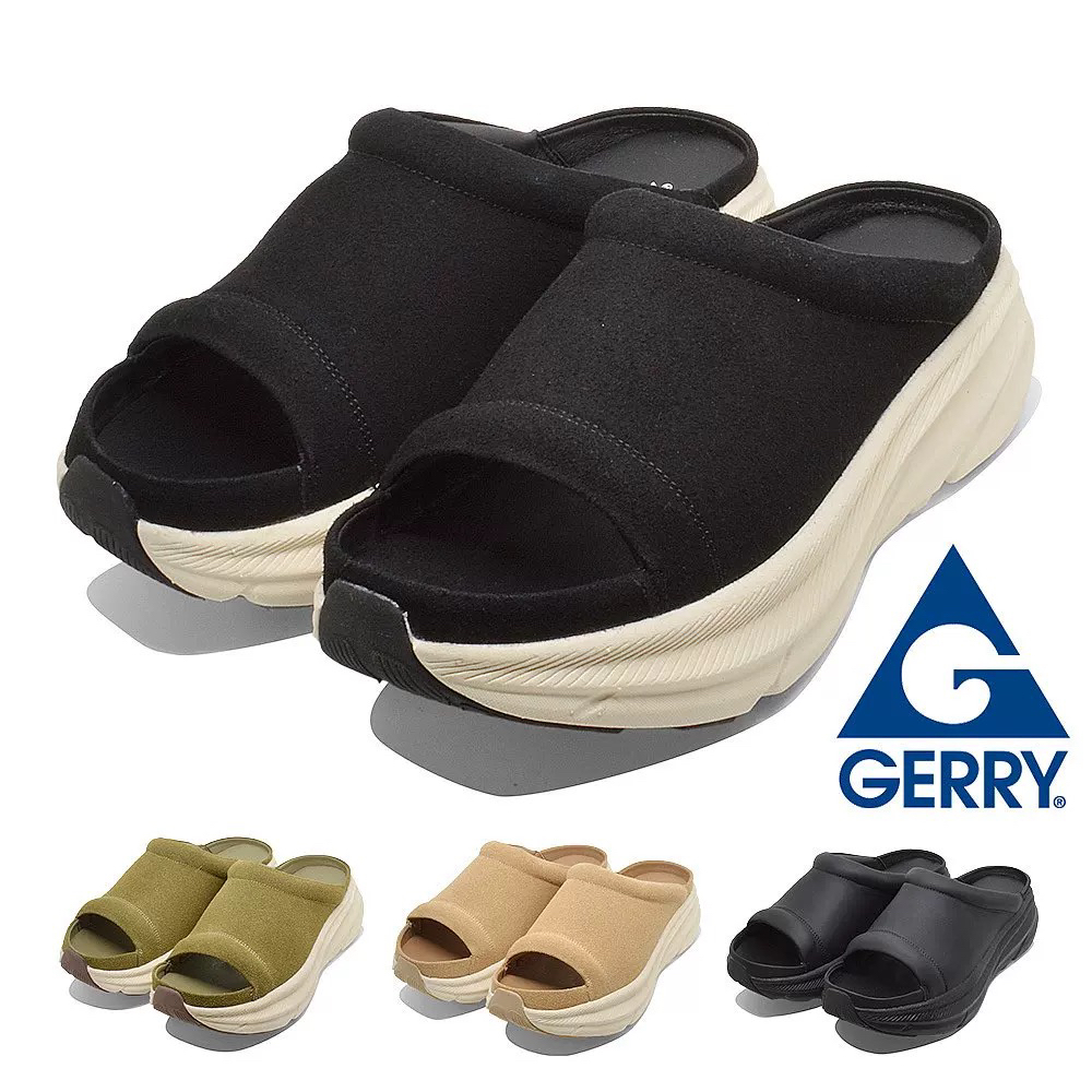 日本GERRY 拖鞋厚底男女凉鞋高弹性鞋底户外男士拖鞋厚底凉鞋