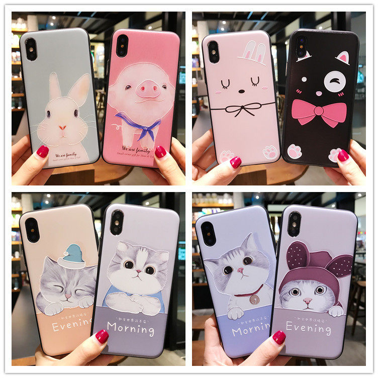 Soft Silicone Phone Case Cover For Apple iPhone7 8 Plus X在类目 3C数码配件, 手机配件, 手机保护套/壳中 - 来自Buy2taobao.com提供专业的淘宝代购服务