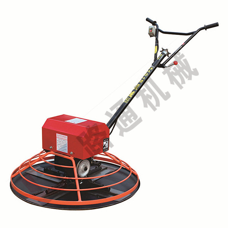 厂新型便携式汽油磨光机 一米水泥地面小电抹子 混凝土抹光机图库