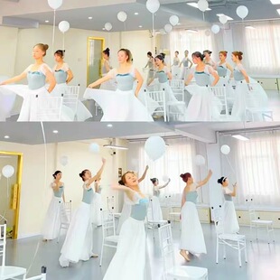 一路生花大摆裙演出服枕边童话芭蕾舞裙凤凰花开的路口舞蹈演出服