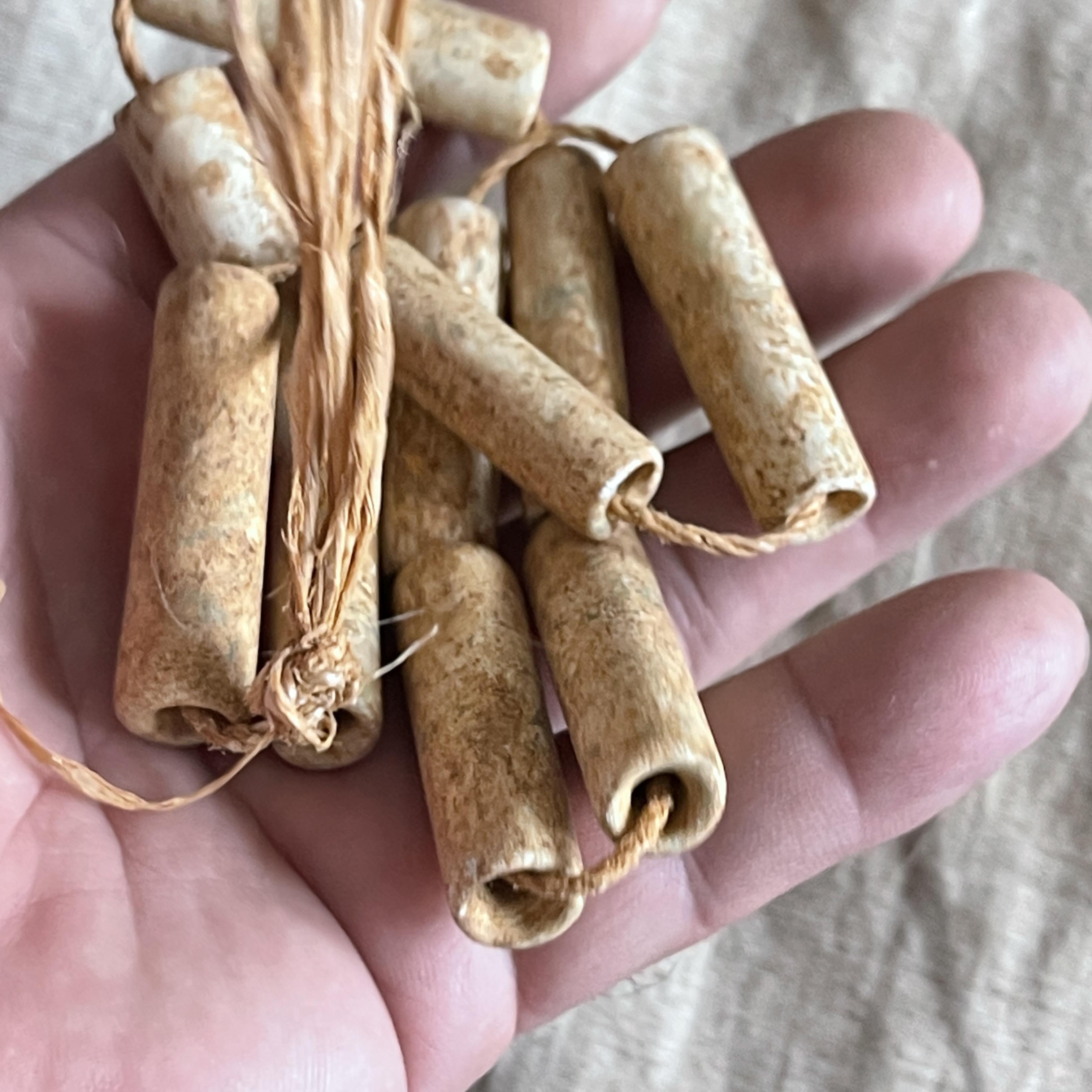 玉串--128古玉老玉红山文化商周老物战汉辽金明清河磨玉和田