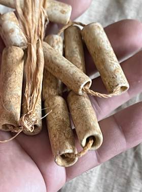 复古老竹根尼泊尔手工天然吊坠