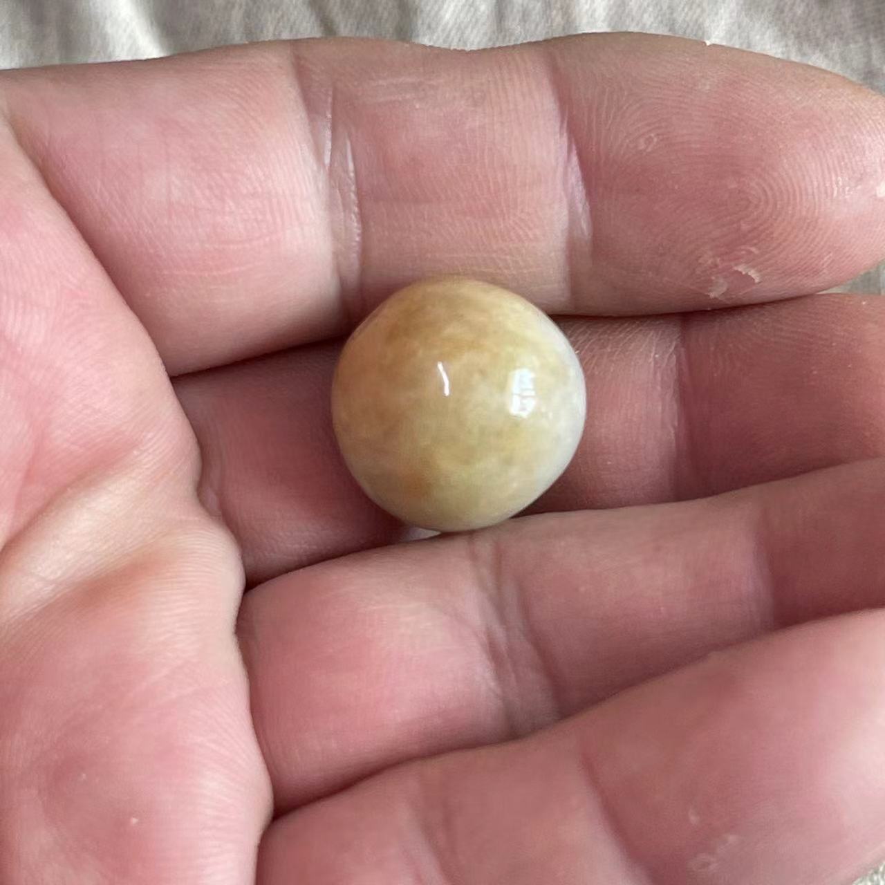 翡翠珠--20古玉老玉红山文化商周老物战汉辽金明清河磨玉和田