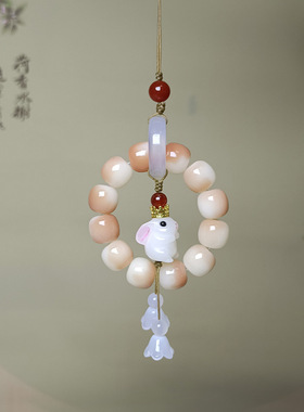 手机链猫爪挂饰佛珠文玩佛珠