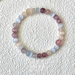 「瑶池仙影」新中式猫眼石草莓晶手链古风精致手串清冷感串珠手饰