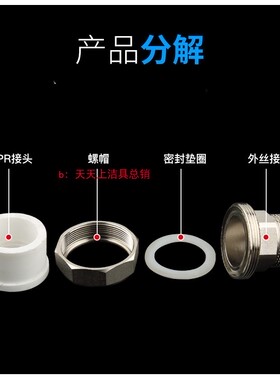 PPR活接垫子暖气片管件202532阀门密封垫平凸面O型硅胶圈4/6分1寸