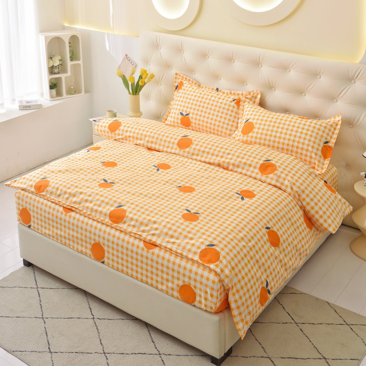 厂家直销床笠款式四件套 1.5/1.8m床上用品1.2米单双人被套4件套