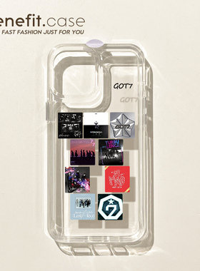 GOT7专辑封面手机壳适用iPhone16小米14新款华为P70防摔荣耀90硅胶iPhone15保护壳爱豆明星荣耀50