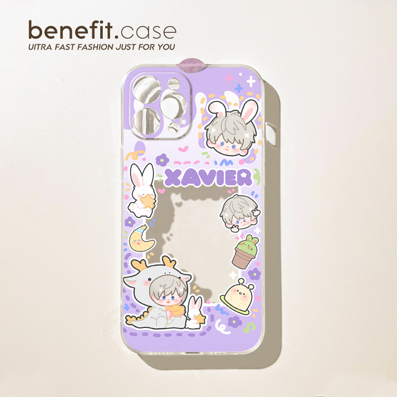 benefit恋与深空周边适用苹果16promax放小卡手机壳新款iPhone15硅胶14promax防摔12女款xs动漫8plus保护套