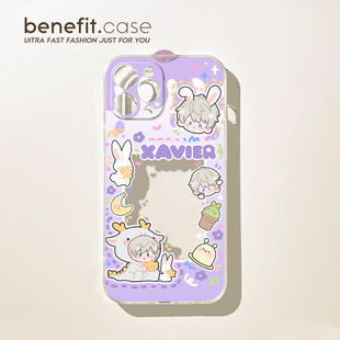 benefit恋与深空周边适用苹果16promax放小卡手机壳新款 xs动漫8plus保护套 iPhone15硅胶14promax防摔12女款