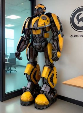 仿真铁艺机器人家居装饰品