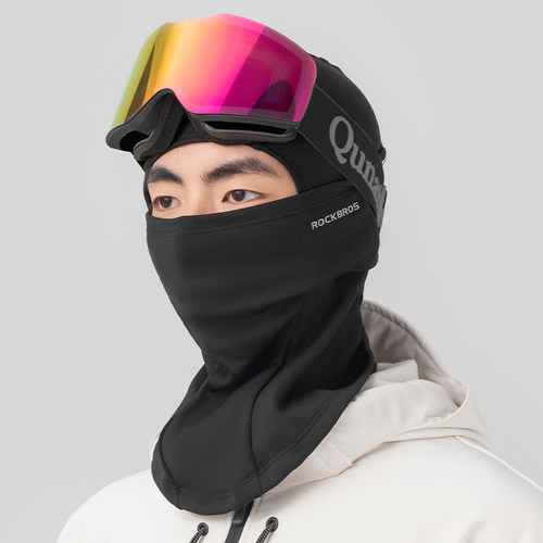 洛克兄弟滑雪头套防寒保暖