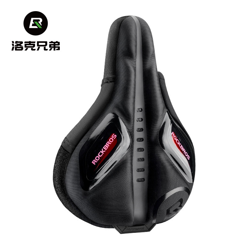 洛克兄弟自行车坐垫套鞍座加厚舒适硅胶男女山地公路车座垫套骑行