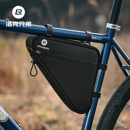 洛克兄弟自行车包三角前梁包上管包山地车公路车鞍包工具骑行装备