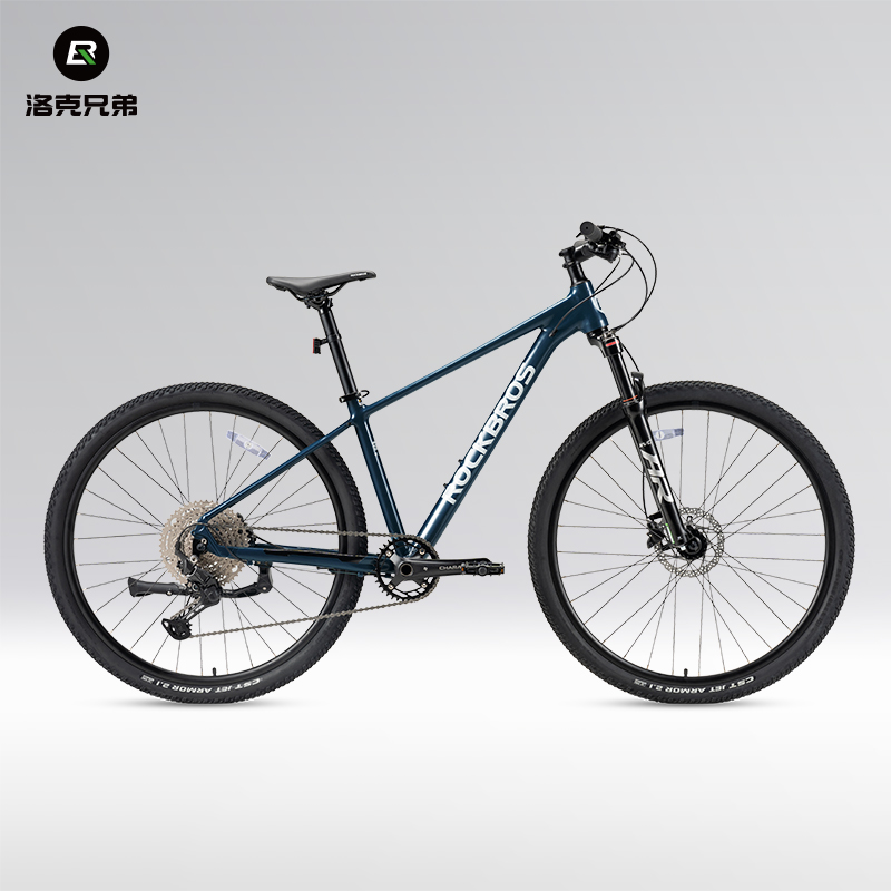 洛克兄弟山地车油压碟刹