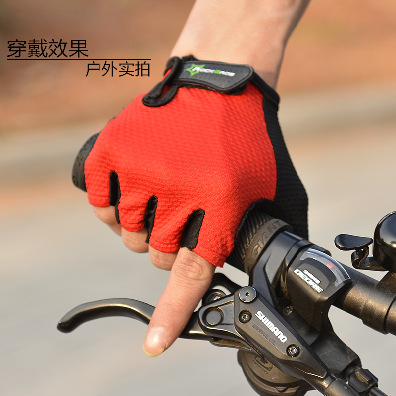 Gants de cycliste mixte ROCKBROS - Ref 2238290 Image 3