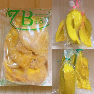 泰国进口7B芒果干500g/香港龙正香酸甜吊芒果400g 厚切小零食蜜饯