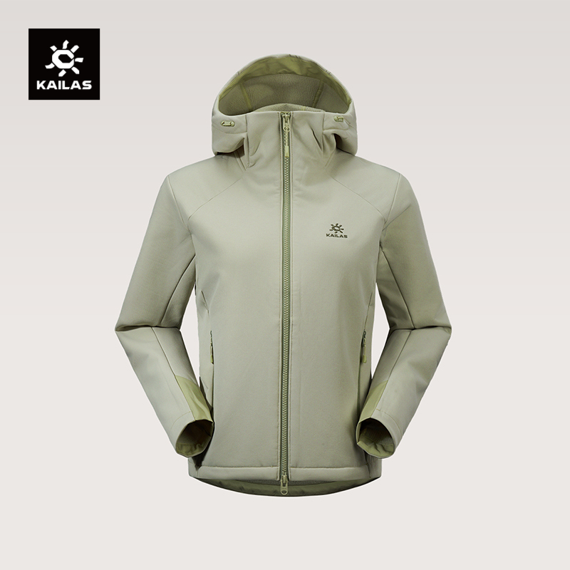 KAILAS凯乐石藏柏连帽软壳衣薄绒