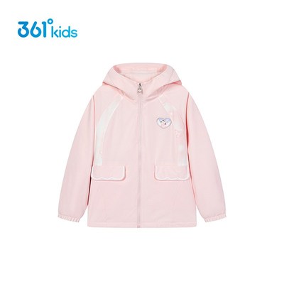 官方361冬季保暖儿童加绒外套女