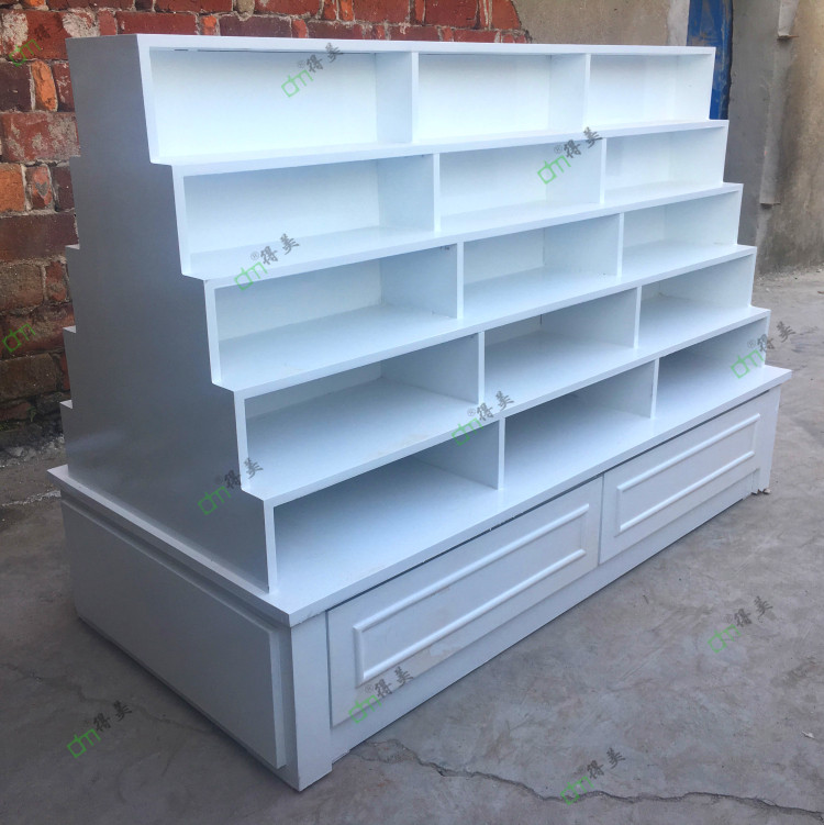 袜子店双面中岛货架 袜子展示柜 袜子陈列柜内裤展示柜内衣店柜台
