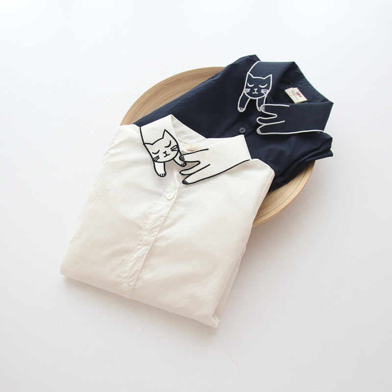 Chemise fille à manche longue - Ref 2085396 Image 1