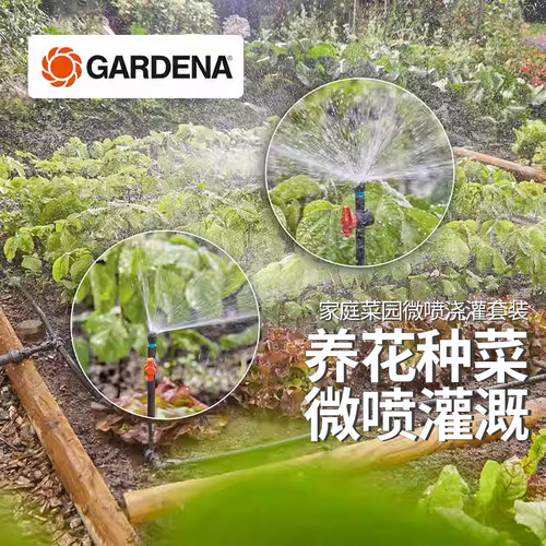 家庭花园养花种菜浇水微喷套装