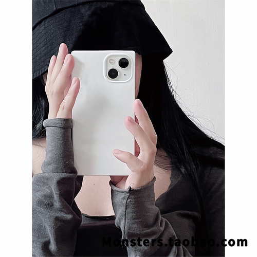 苹果iPhone软胶小众纯色