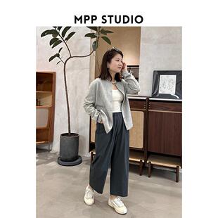 money羊毛老钱夹克外套时尚 Old 百搭夹克 秋冬新品 MPP原创女装