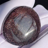 天然水晶星光超七发裸石DIY配饰品项链挂件吊坠一物一图款