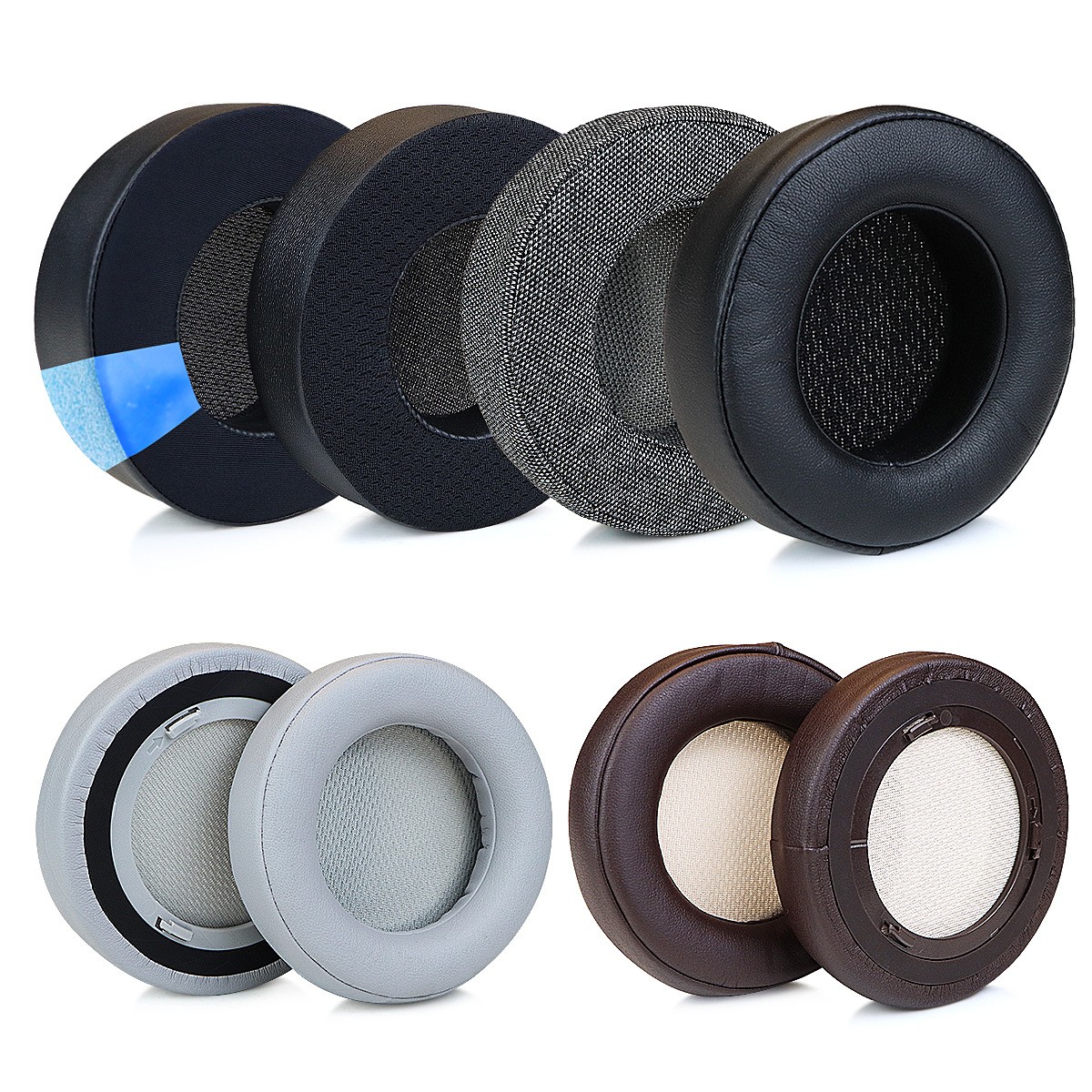 适用美商海盗船Virtuoso RGB Wireless SE鉴赏家耳机套海绵套耳罩