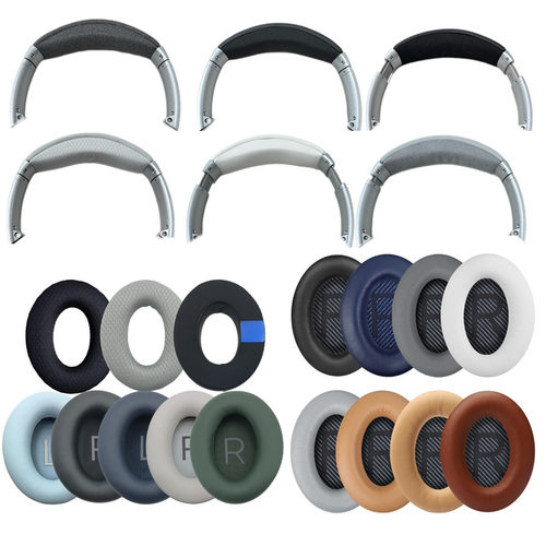 适用BOSE qc35ii耳罩博士QC35二代耳机套qc25 qc15 AE2 QC2 QC45