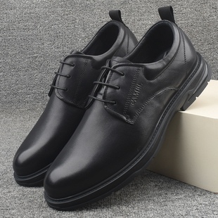 专柜撤柜男士经典商务正装皮鞋真皮德比鞋黑色上班男鞋结婚新郎鞋